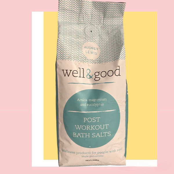 Well and Good Arnica Magnesium and Eucalyptus Post Workout Bath Salts